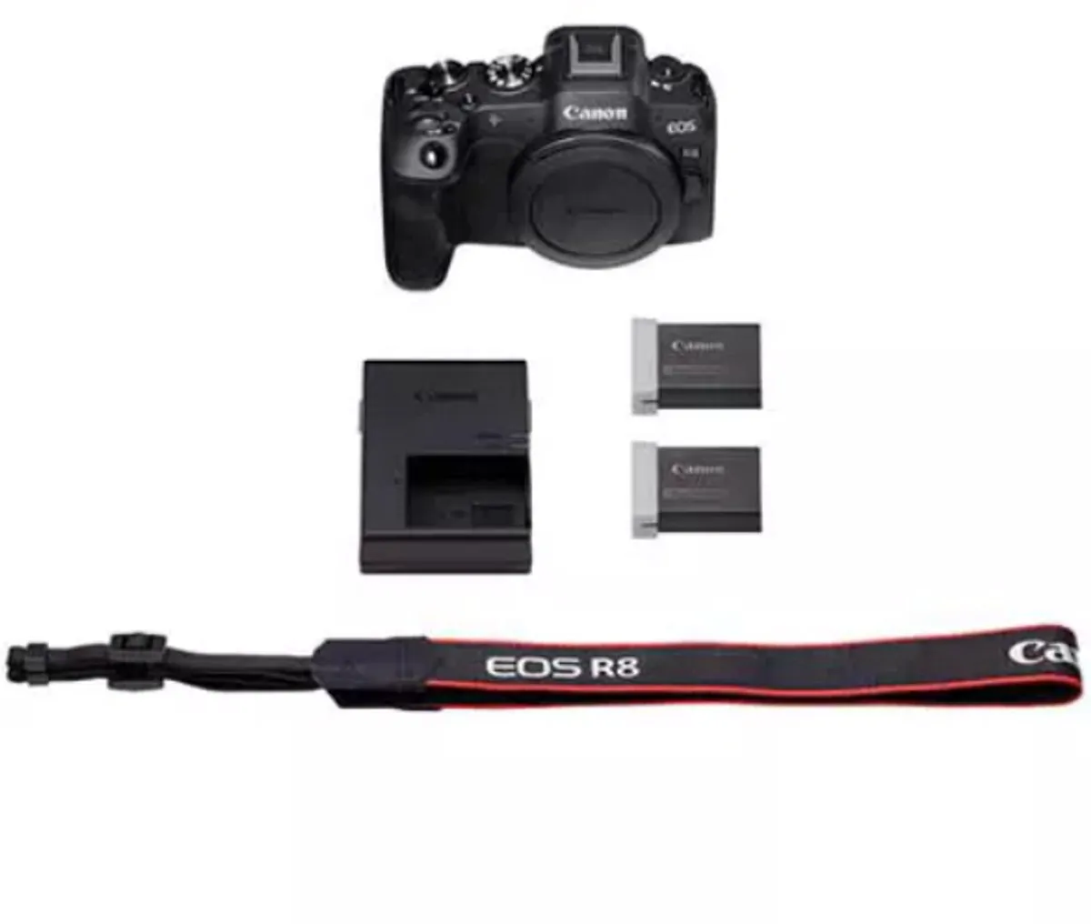 Canon EOS R8 LP-E17 Kit - Zwart