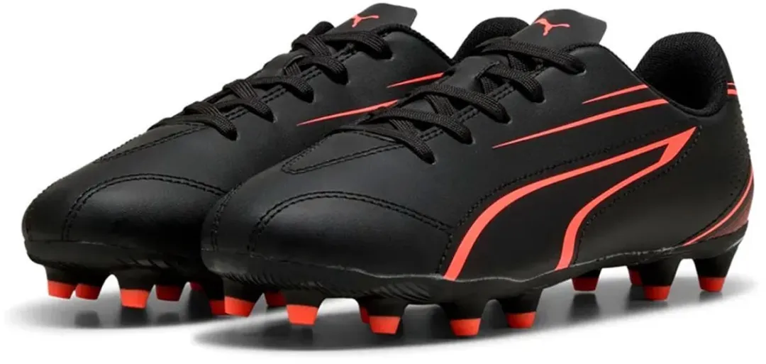 PUMA Vitoria FG/AG Voetbalschoenen - Zwart - EU 42
