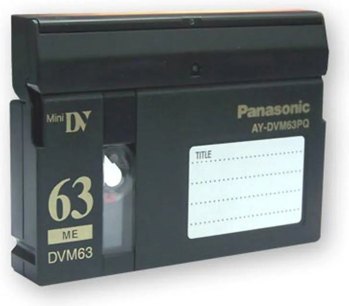 Panasonic AY-DVM63PQ Mini-DV Cassette 63 minuten