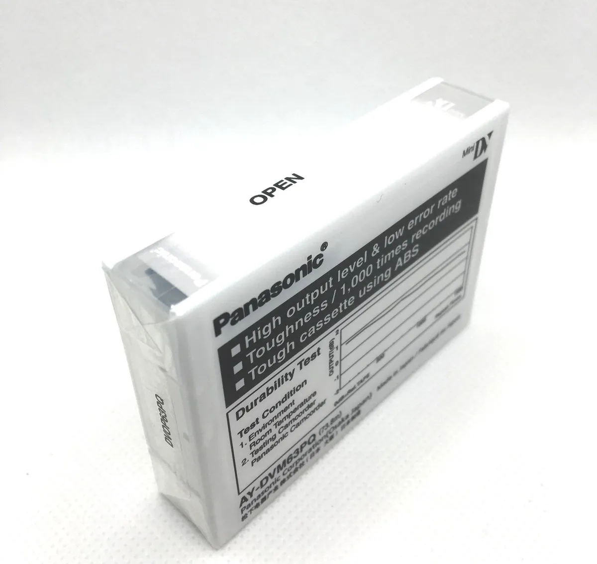 Panasonic AY-DVM63PQ Mini-DV Cassette 63 minuten
