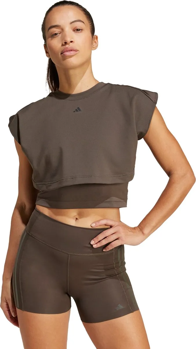 adidas Performance Power Boxy French Terry Tanktop IW3187