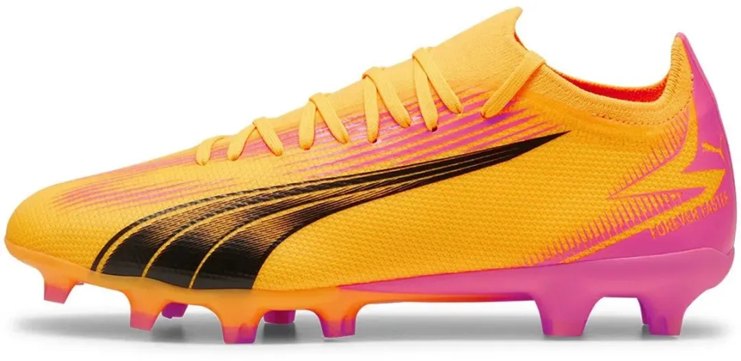 PUMA Ultra Match FG/AG Voetbalschoenen - Oranje - Maat 41