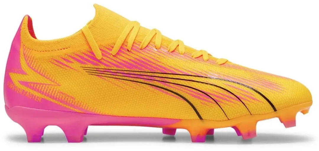 PUMA Ultra Match FG/AG Voetbalschoenen - Oranje - Maat 41