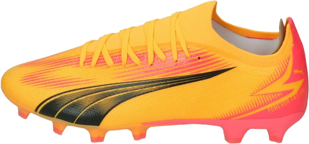 PUMA Ultra Match FG/AG Voetbalschoenen - Oranje - Maat 41
