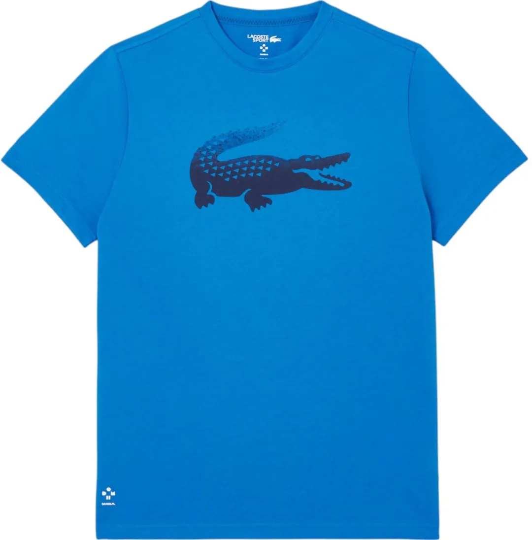 Lacoste T-Shirt Sport Heren L - Blauw/Zwart