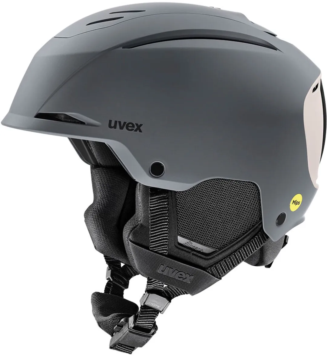 Uvex Resolution Mips Helm 52-55cm - Grijs