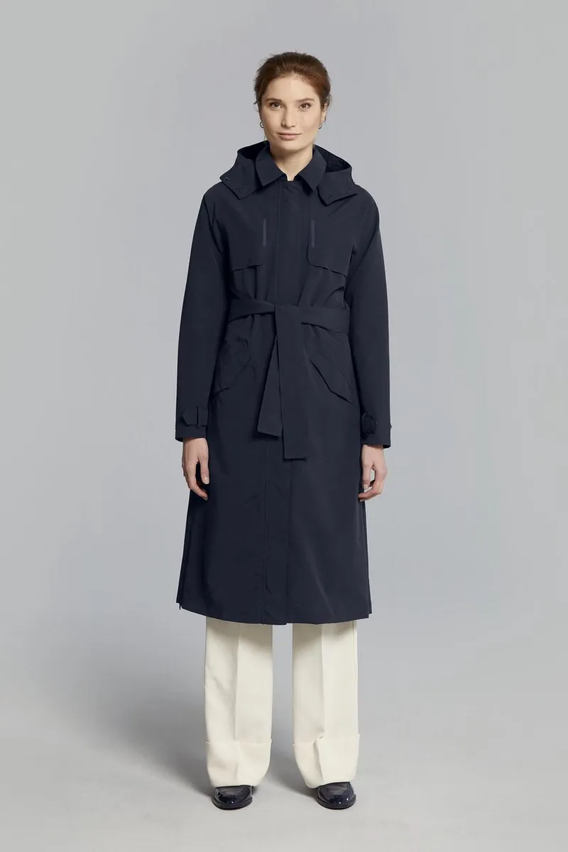 Basil Mosse Dames Regenjas - L - Blauw