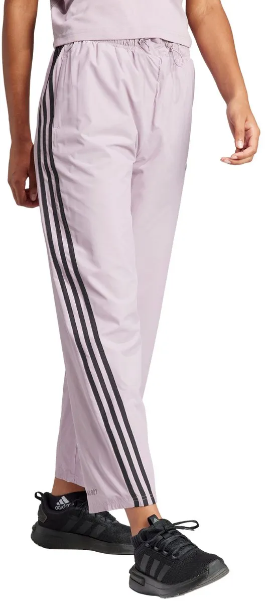 adidas Future Icons Three Stripes Woven Trainingsbroek - Maat L - Roze