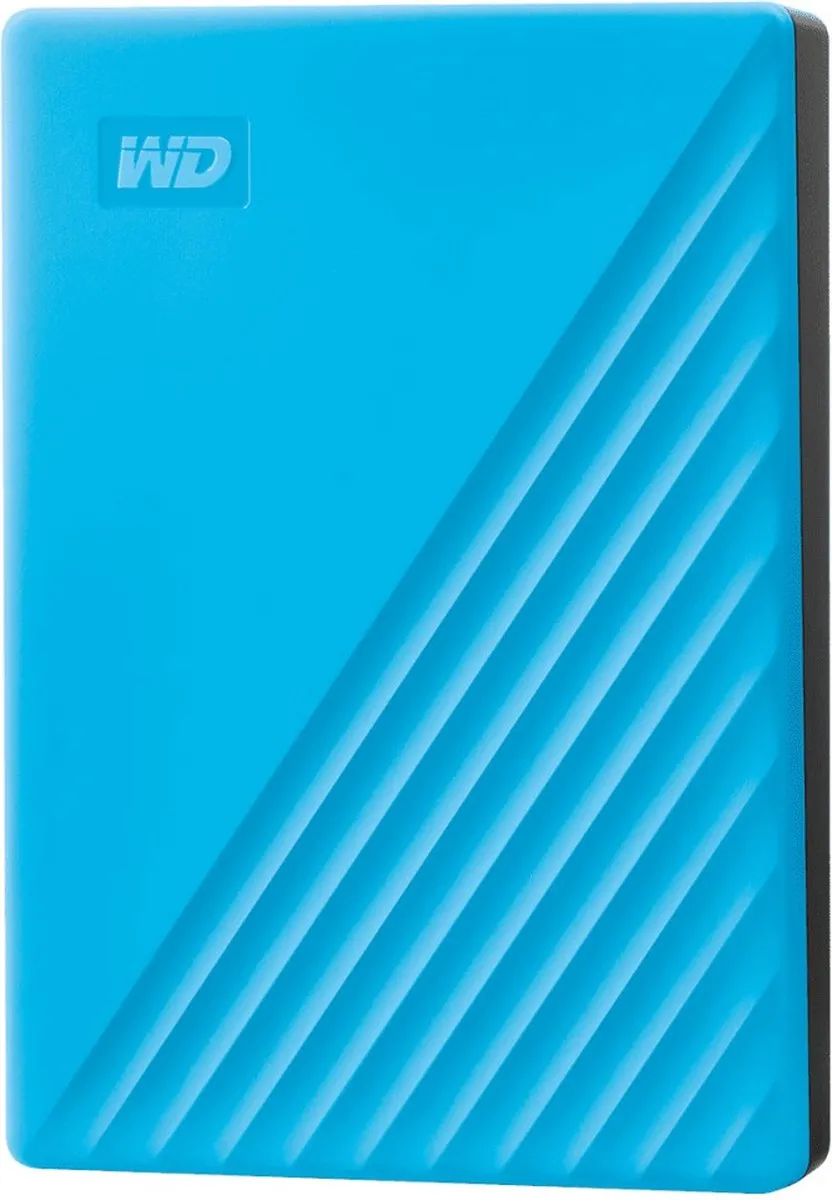 Western Digital My Passport WDBPKJ0040BBL-WESN Externe Harde Schijf 4TB - Blauw