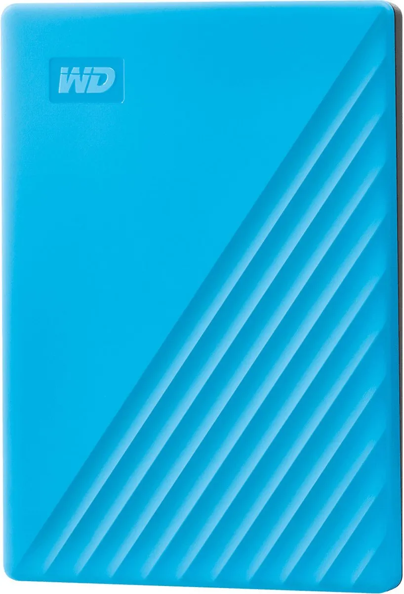 Western Digital My Passport WDBPKJ0040BBL-WESN Externe Harde Schijf 4TB - Blauw