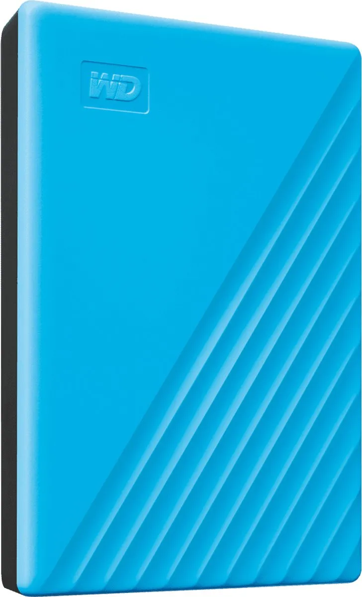 Western Digital My Passport WDBPKJ0040BBL-WESN Externe Harde Schijf 4TB - Blauw