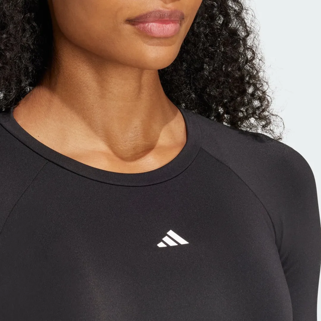 adidas Performance TECHFIT Training Longsleeve IK7918 - Dames - L - Zwart