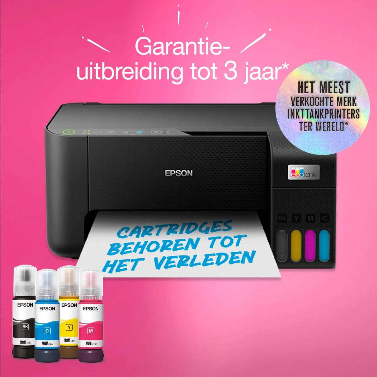 Epson EcoTank ET-2815 A4 All-In-One Printer - 4 Kleuren - 100 Vel