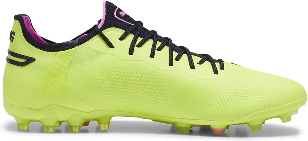 PUMA King Ultimate Mg Voetbalschoenen - 45 - Electric Lime