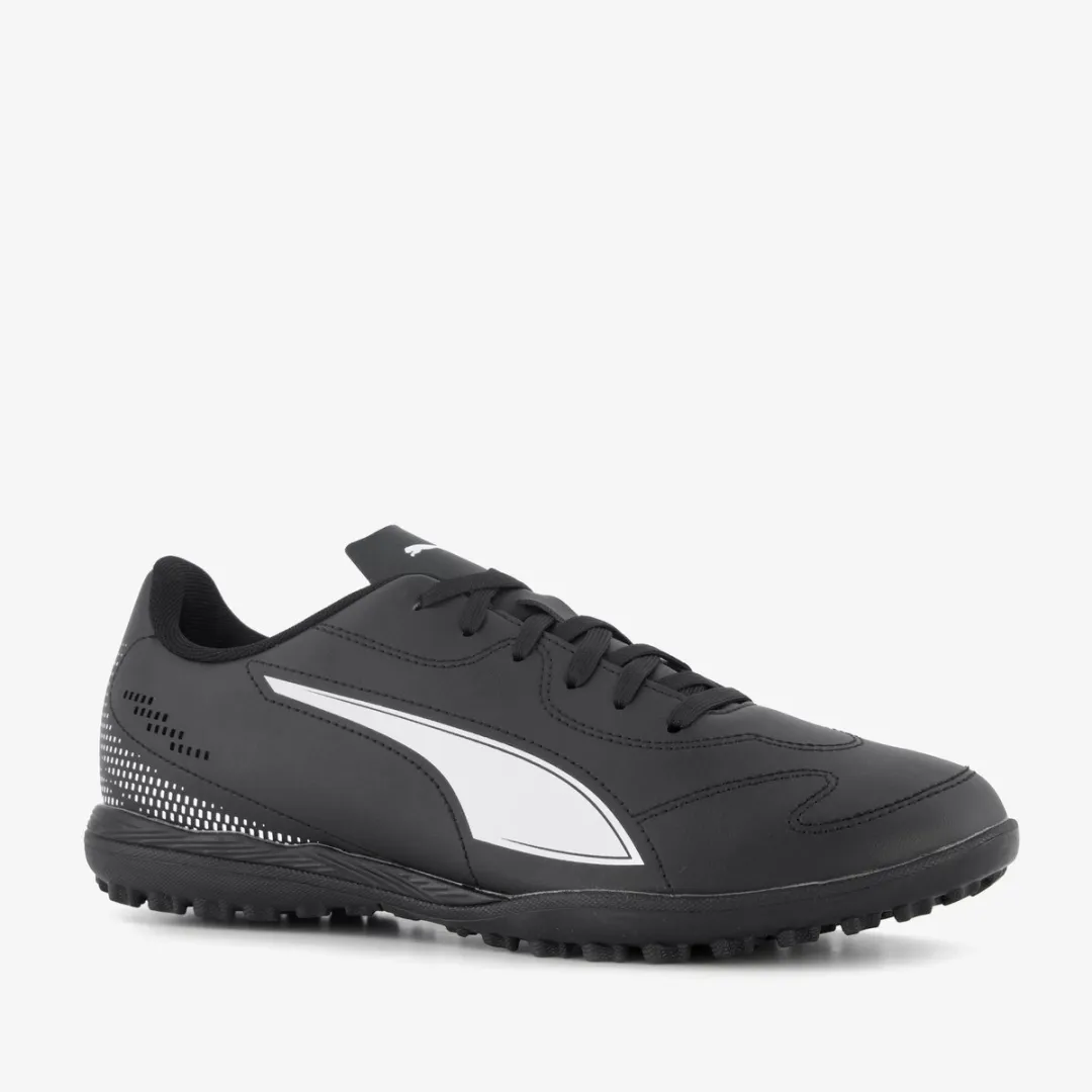 PUMA Vitoria II AG Voetbalschoenen - Maat 45 - Zwart/Wit - Turf
