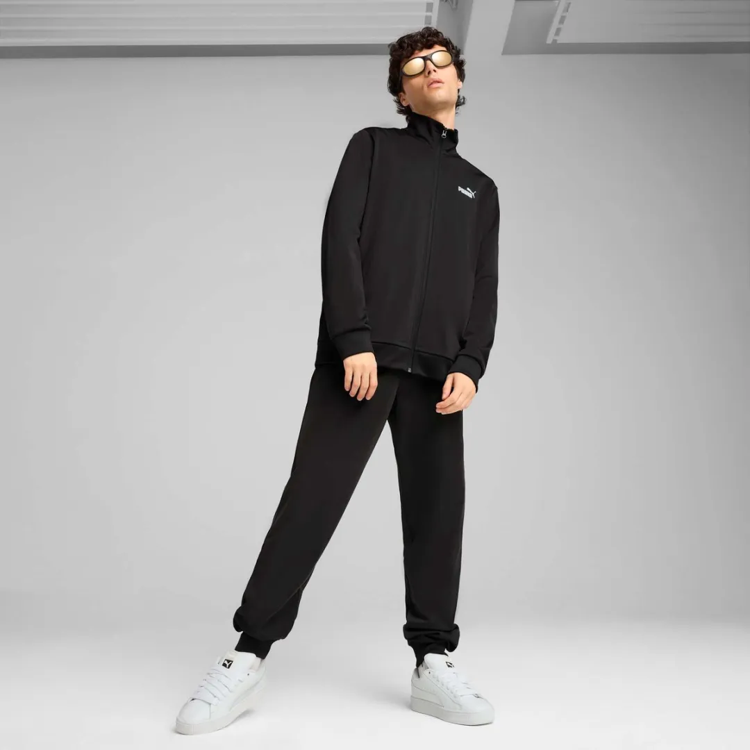 PUMA ESS Poly Suit Heren Trainingspak - Puma Black