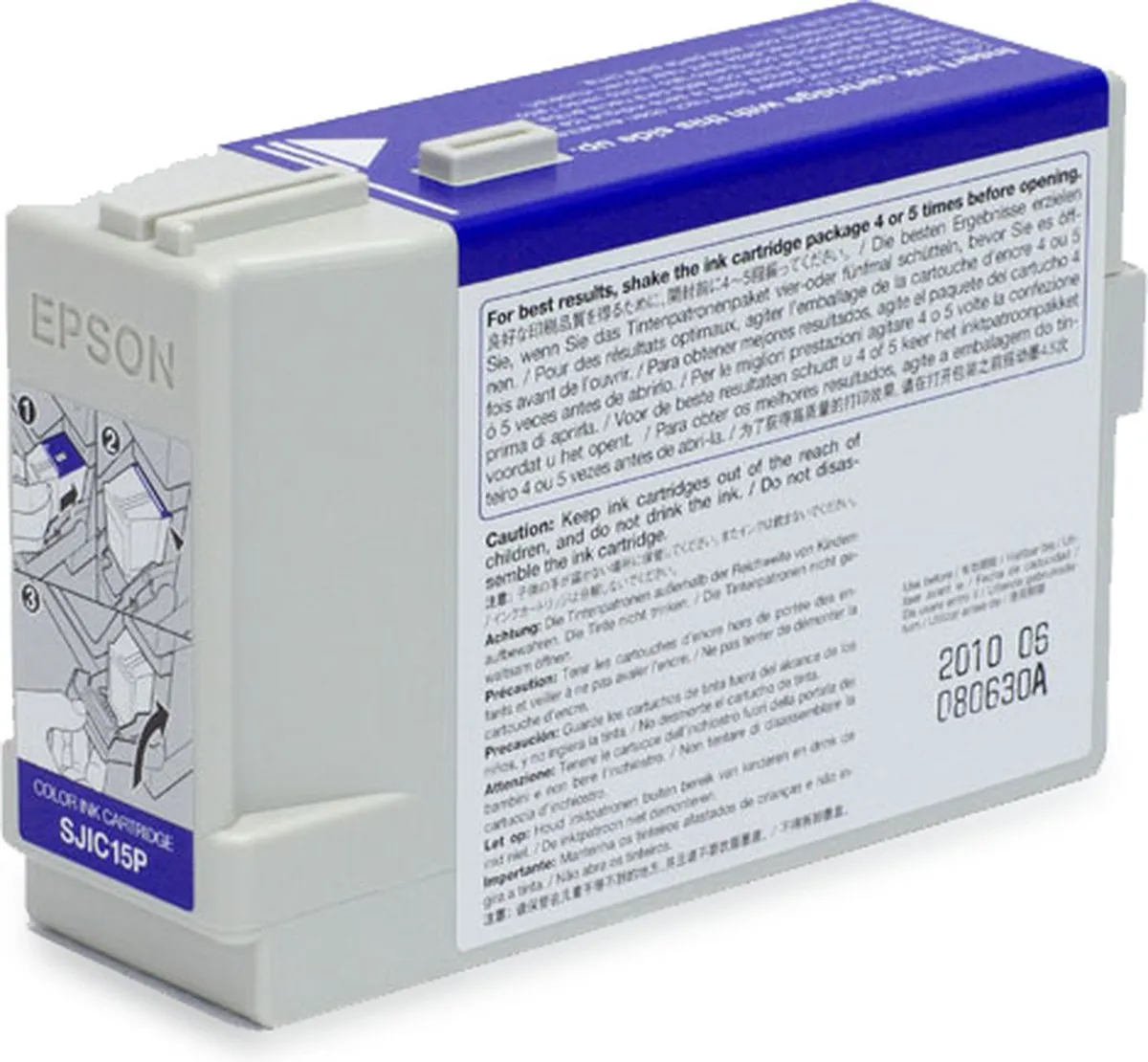Epson C33S020464 SJIC15P Inktcartridge - Cyaan - 7500 pagina's