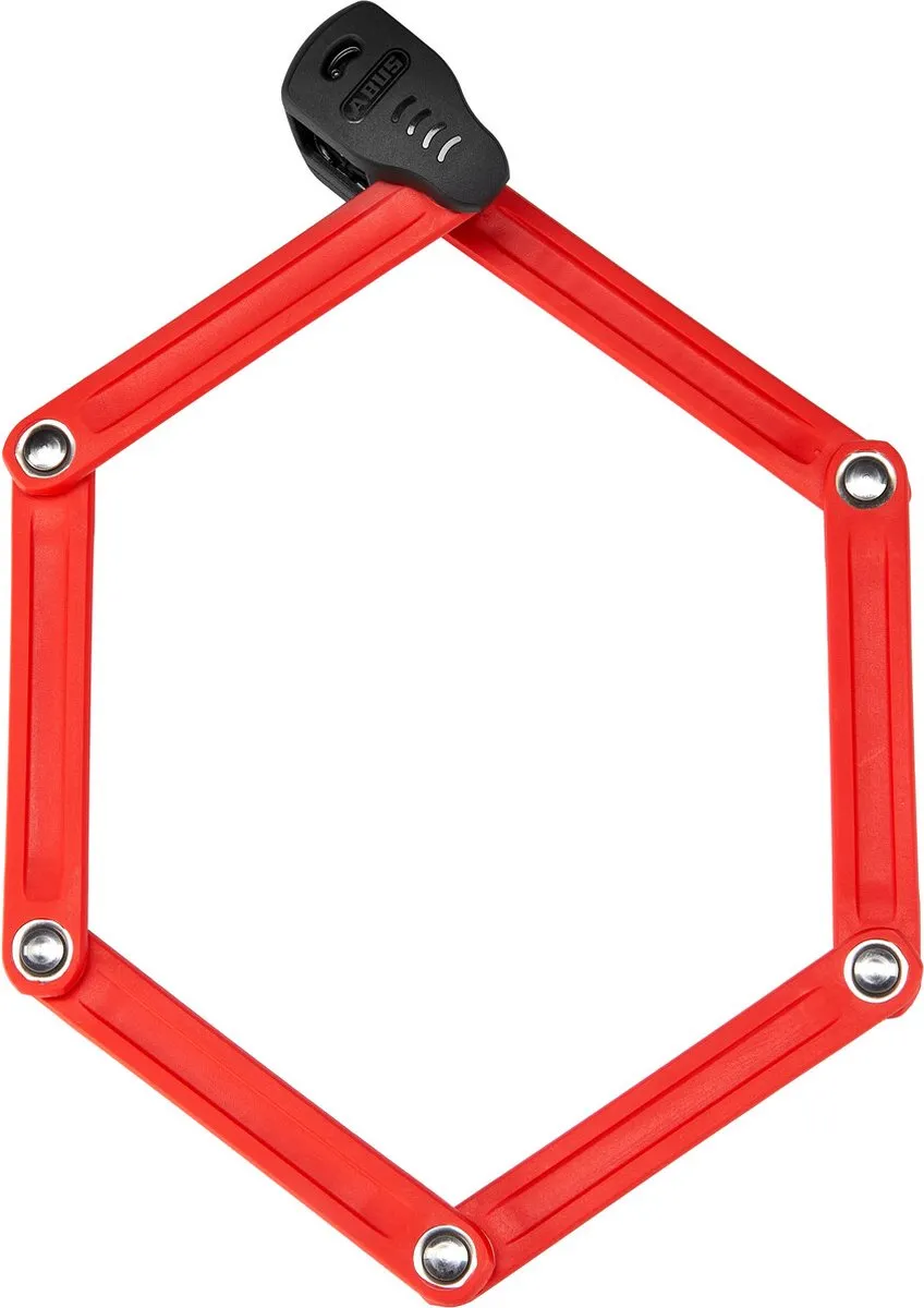 ABUS Bordo Combo Lite 6055C/85 Vouwslot - Rood