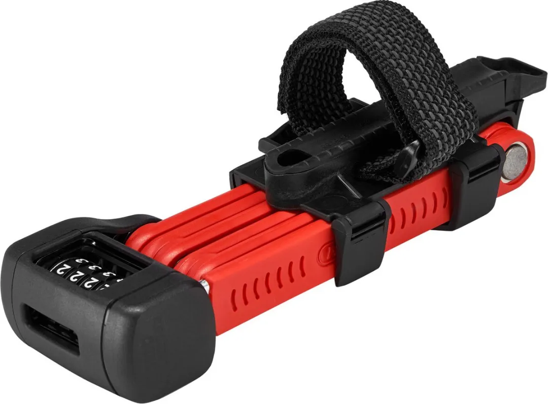 ABUS Bordo Combo Lite 6055C/85 Vouwslot - Rood