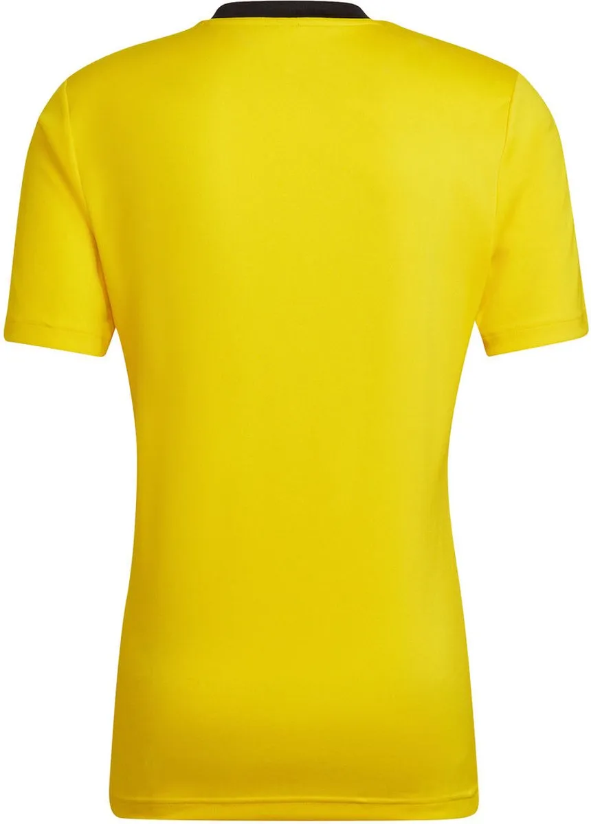 Adidas Entrada 22 Shirt Heren - Geel/Zwart - XL
