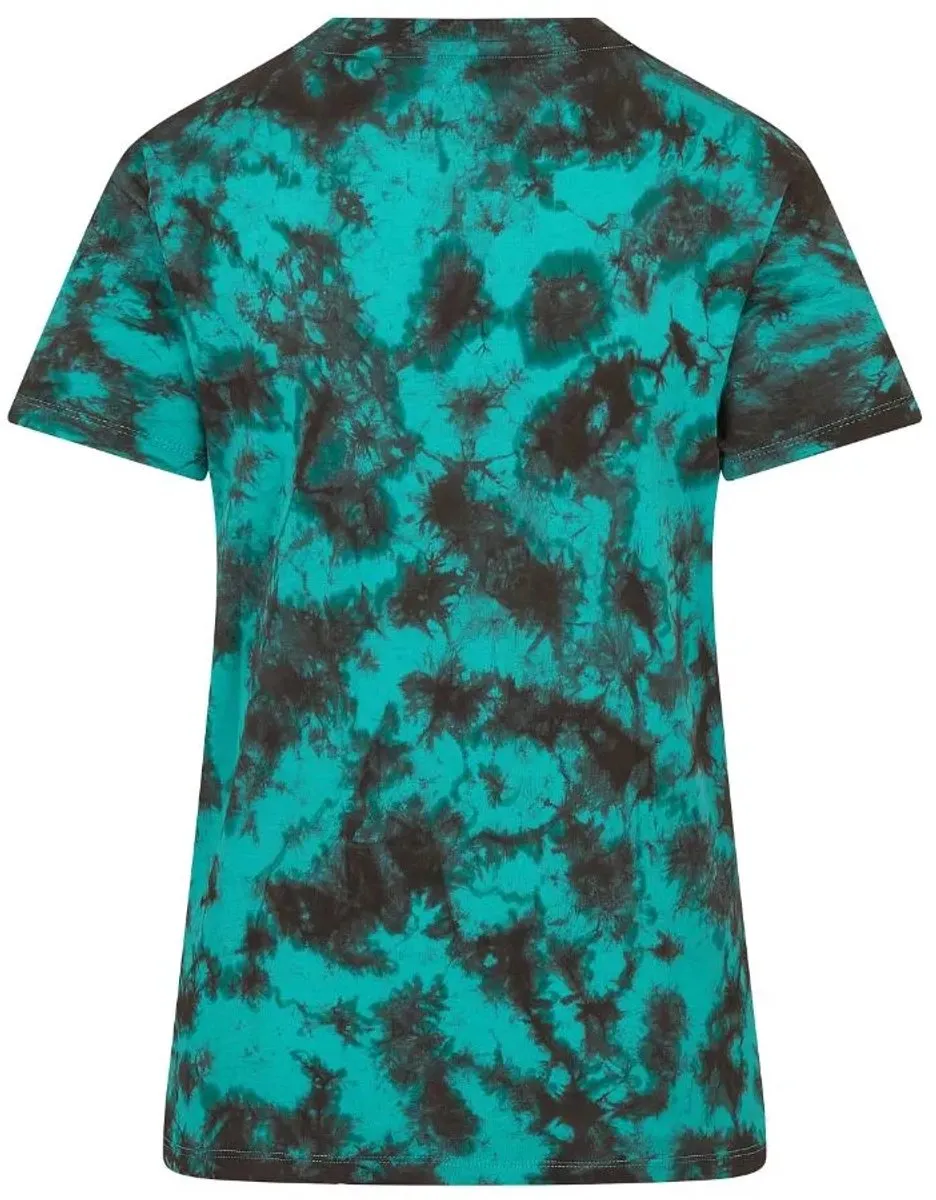 Mercedes Wmns Mapf1 Fw Tie Dye T-shirt - Groen M