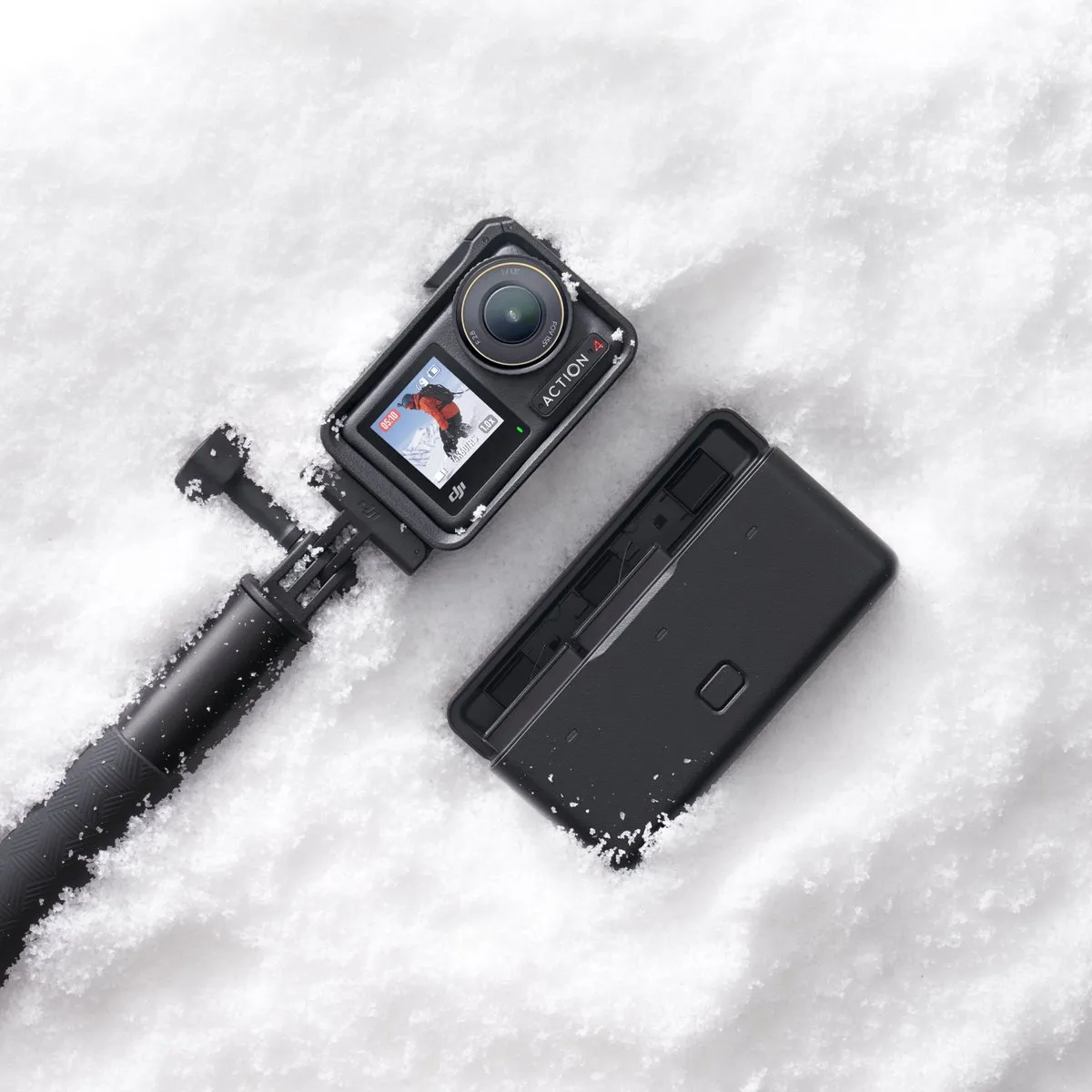 DJI Osmo Action 4 Adventure Combo - Actioncam - 3x Accu - Zwart