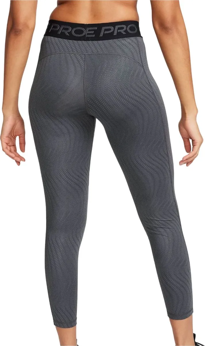 Nike Pro Dri-FIT 7/8 Tight Dames XS - Grijs