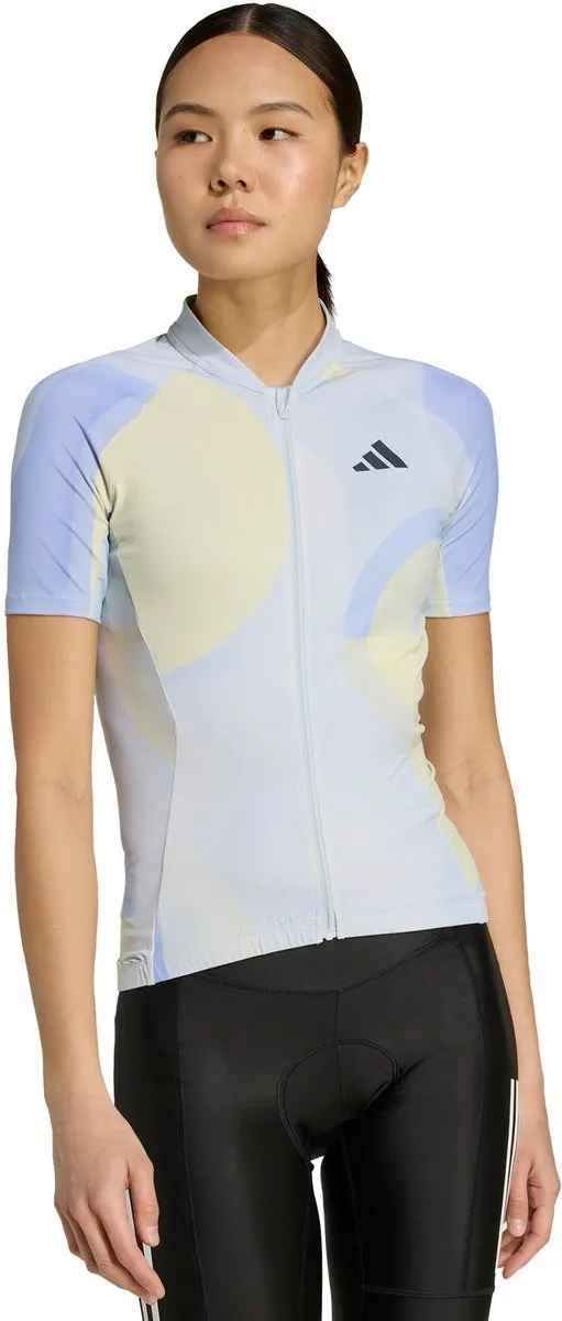 adidas Performance Essentials 3-Stripes Light In Motion Wielrenshirt M - Blauw