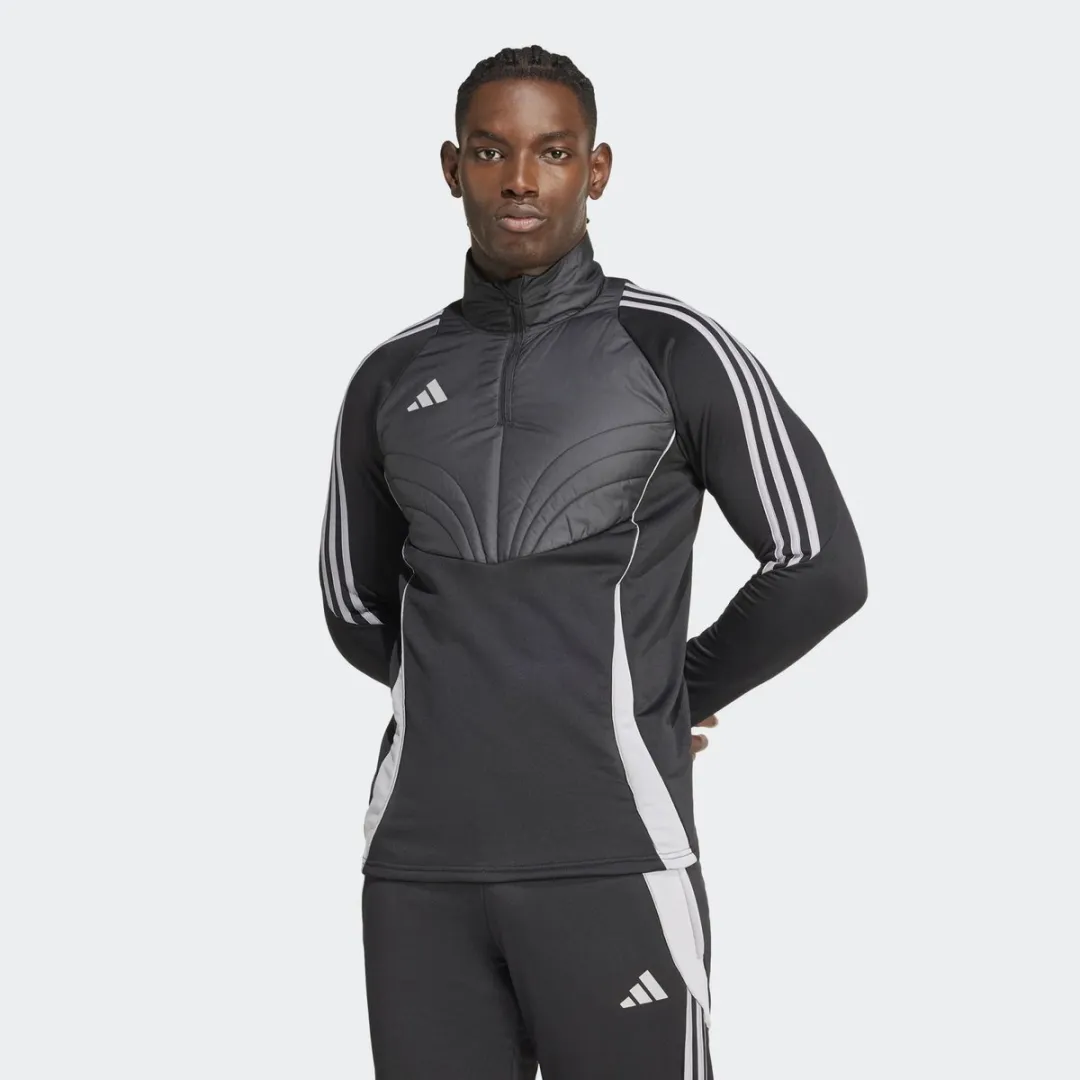 adidas Tiro24 Wintop Heren T-shirt - Zwart L