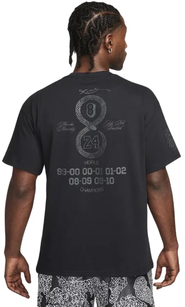 Nike Kobe Bryant Tribute Shirt Mamba - Heren S - Zwart