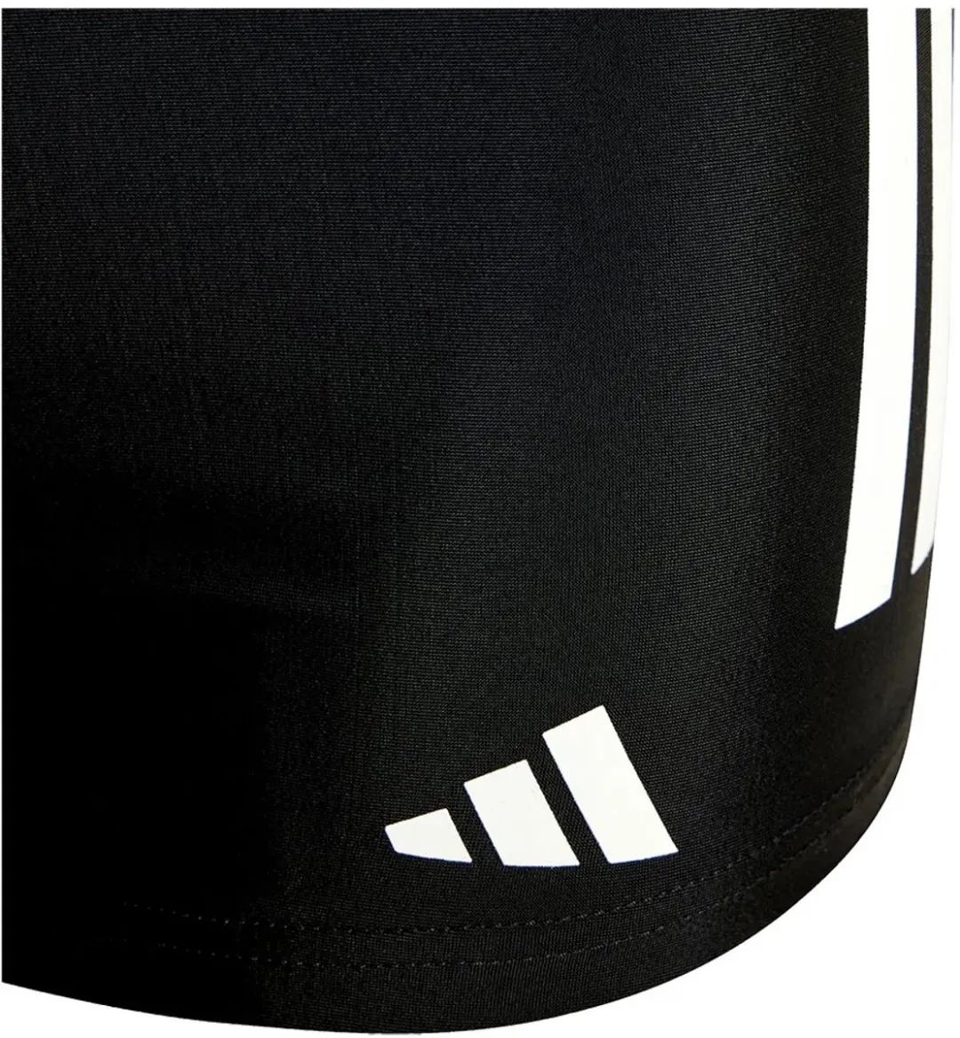 adidas Performance 3-Stripes Zwemboxer Kids 110 - Zwart