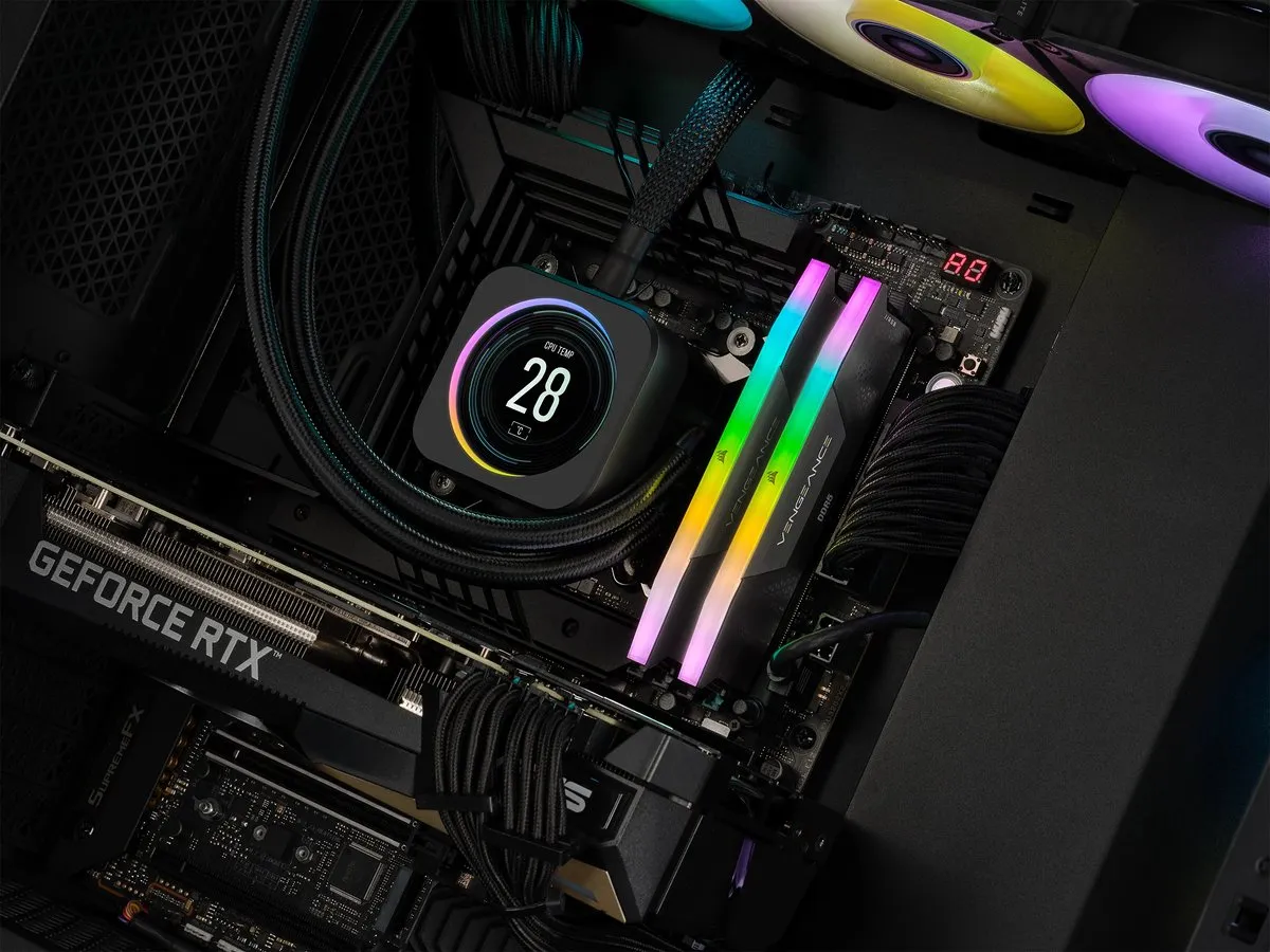 Corsair Vengeance RGB 32GB (2x16GB) DDR5 6000 CL38