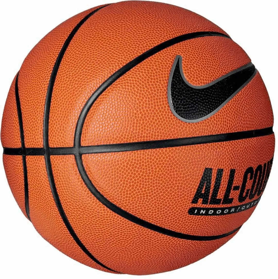Nike Basketbal All-Court - Oranje/Zwart Maat 6