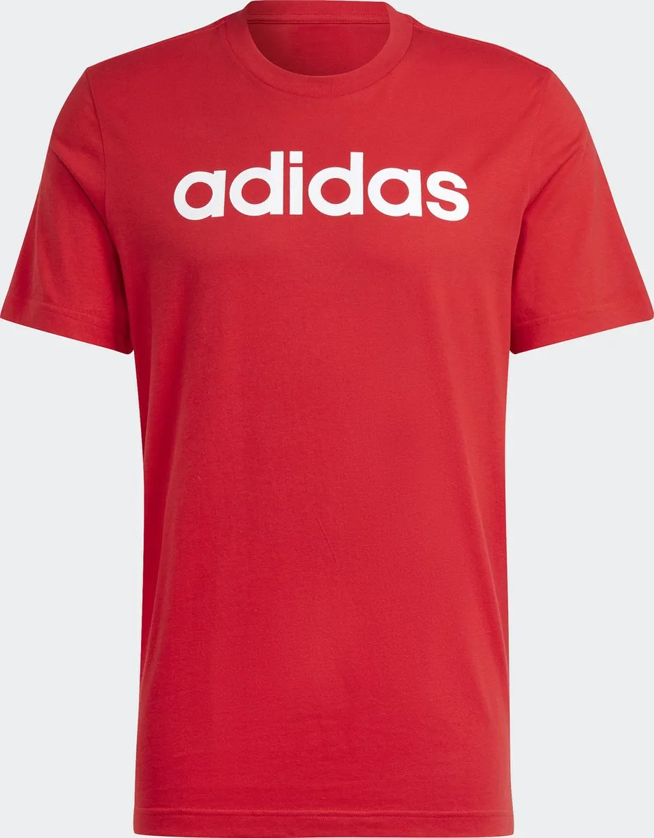 adidas Essentials T-shirt IC9278 - Rood - L