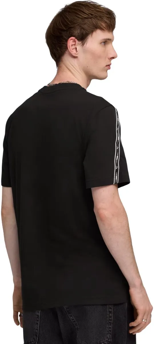 PUMA Tape Tee Heren - M Zwart