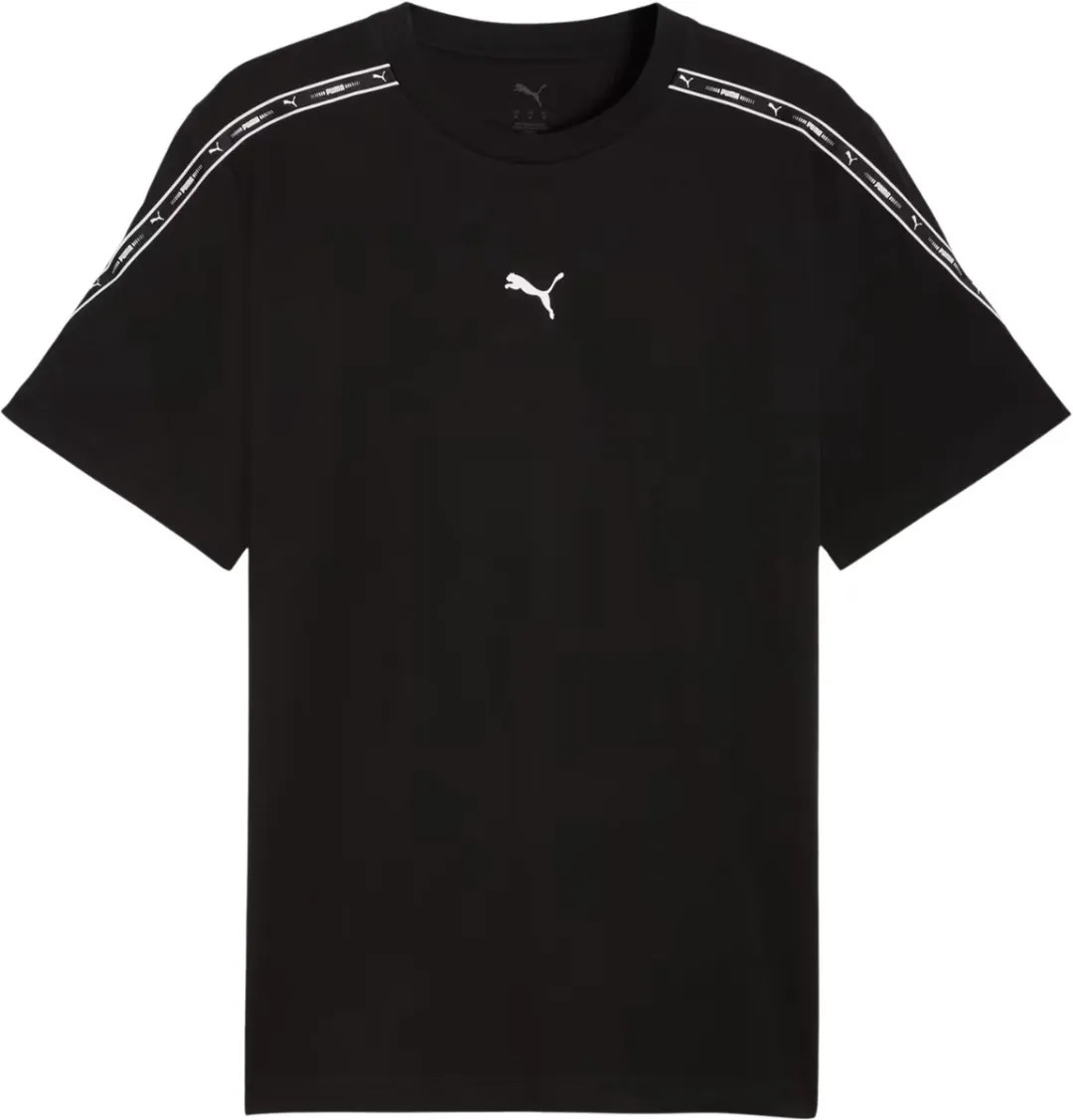 PUMA Tape Tee Heren - M Zwart