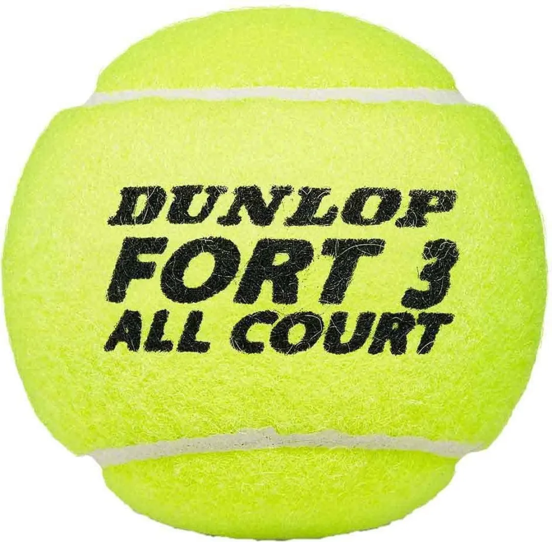 Dunlop Tennisbal All Court Geel - 4 Stuks