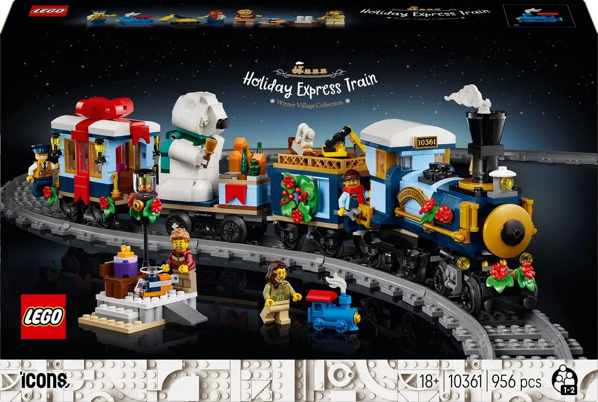LEGO Icons Kersttrein 10361