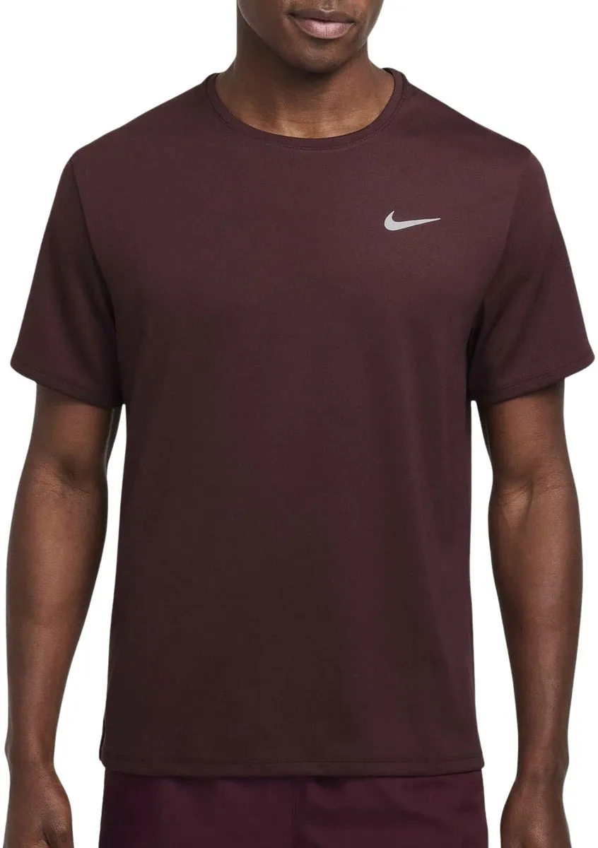 Nike Dri-FIT UV Miler Shirt Heren L - Blauw