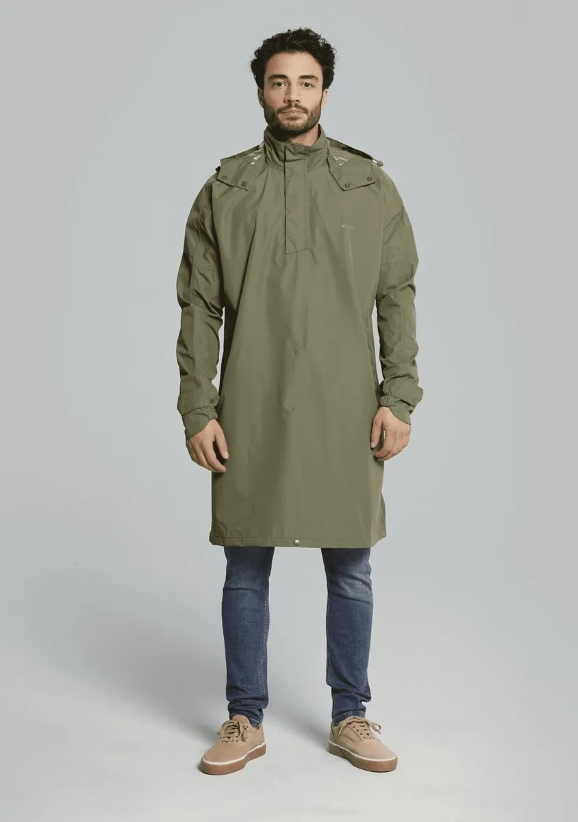 Basil Mosse Regenponcho XL/XXL - Groen