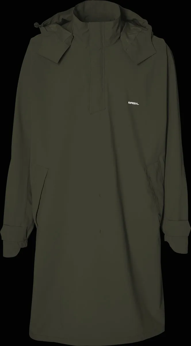 Basil Mosse Regenponcho XL/XXL - Groen
