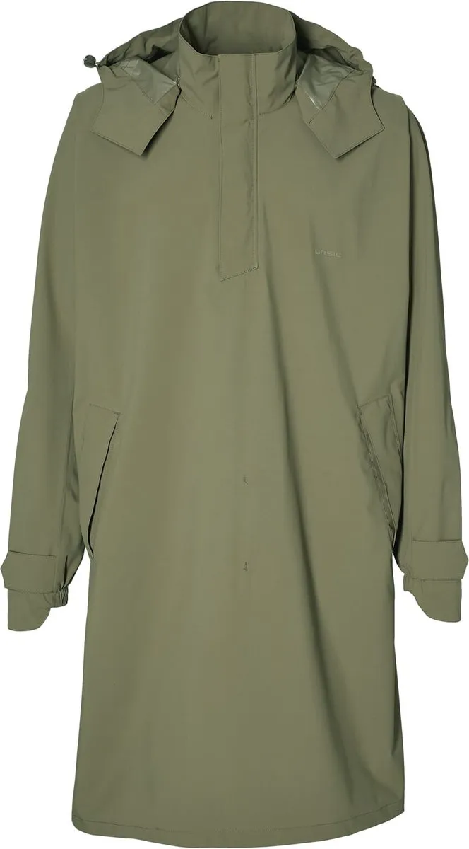 Basil Mosse Regenponcho XL/XXL - Groen