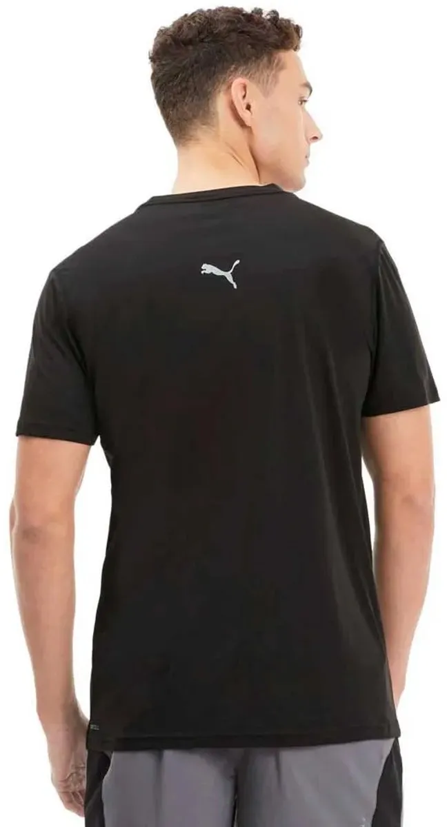 PUMA Last Lap Slogan T-shirt - M - Donker grijs