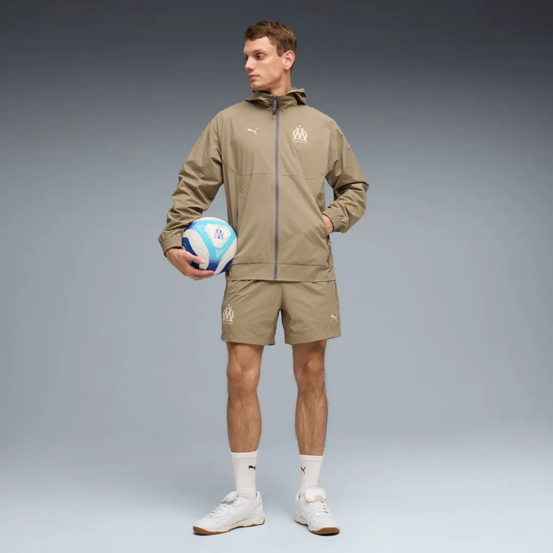 PUMA Woven OM Trainingsjack 2025/26 - S - Bruin