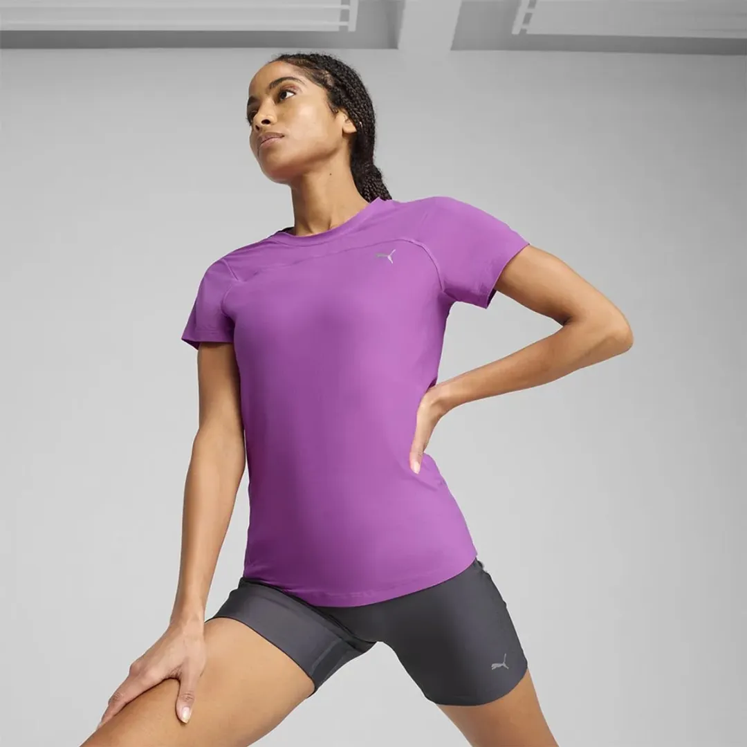 PUMA Seasons Coolcell T-shirt - Paars M
