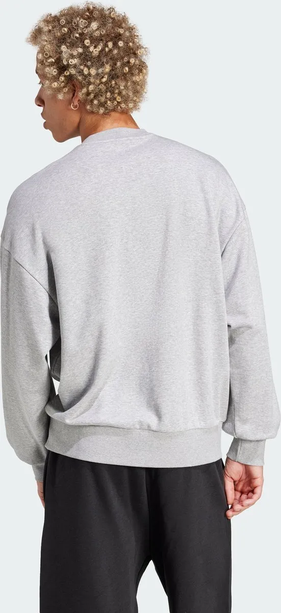 adidas Sportswear Essentials Loose Fit 3 Bar Logo Sweatshirt Grijs
