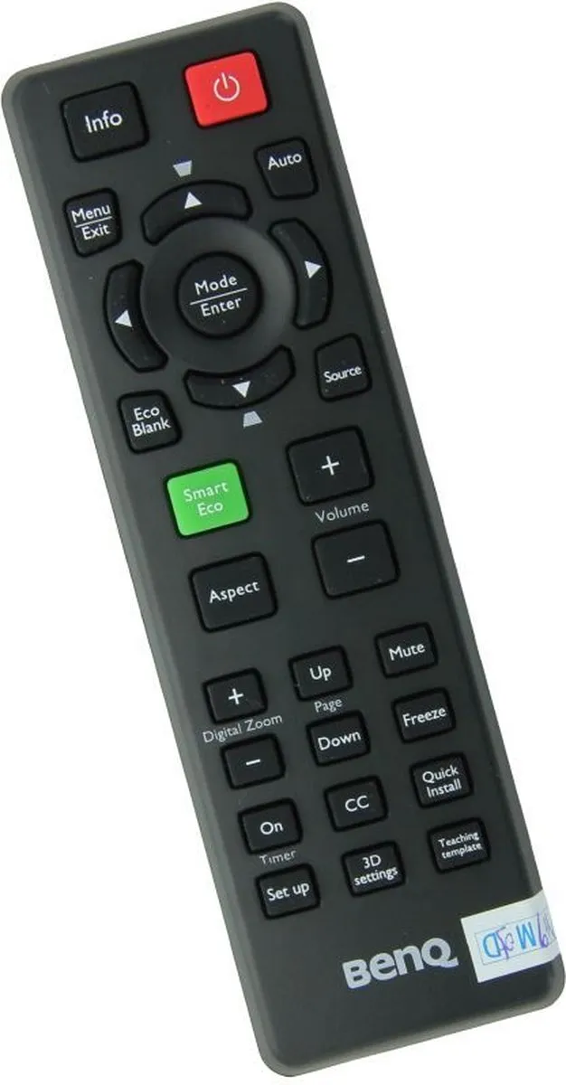 BenQ DX842UST Afstandsbediening RCE012