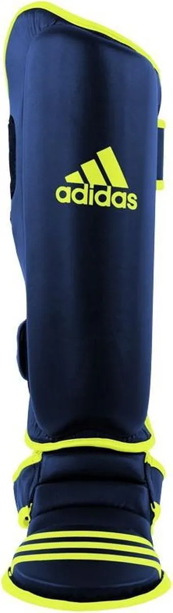 adidas Economy Scheen- en Wreefbeschermers XL - Blauw/Geel