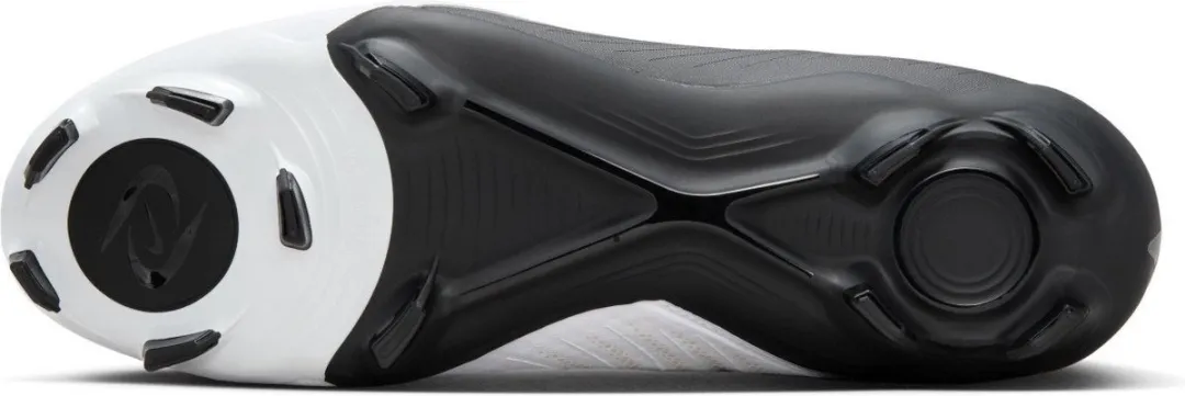 Nike Phantom GX II FG/MG - Schoen - FD6723-100 - Maat 45.5 - Wit/Zwart/Goud