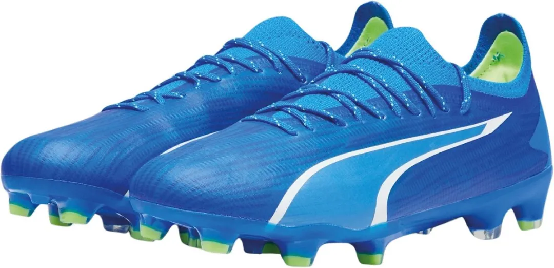 PUMA Ultra Ultimate Voetbalschoenen FG/AG 44 - Zwart/Brons